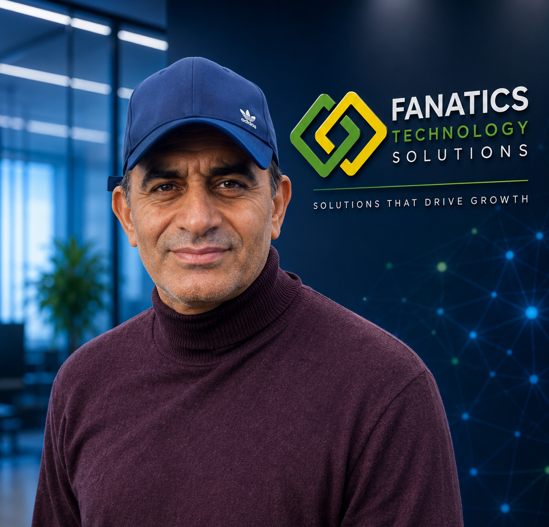 Majid Hussain CEO Fanatics technology solutions